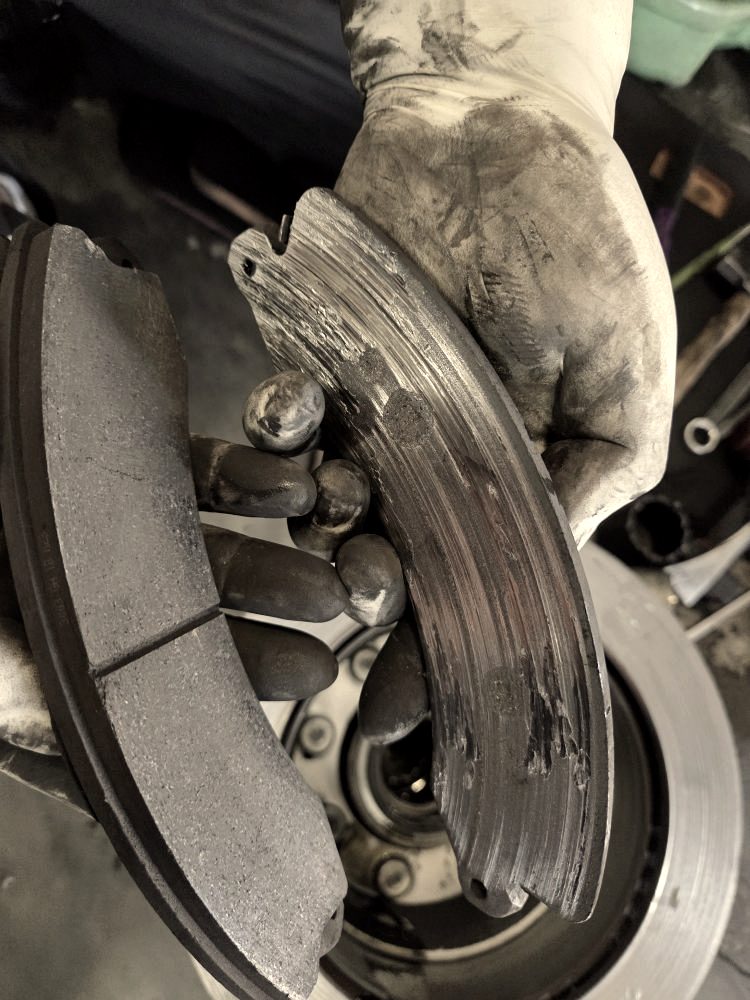 Brake job detail