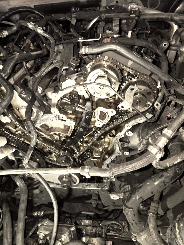 Timing chain work